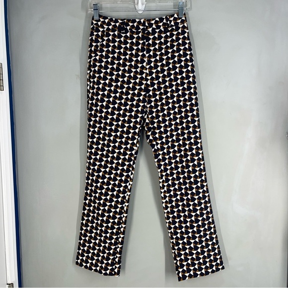 H&M Pants - Women's H&M Multi color geometric print pants SZ 2